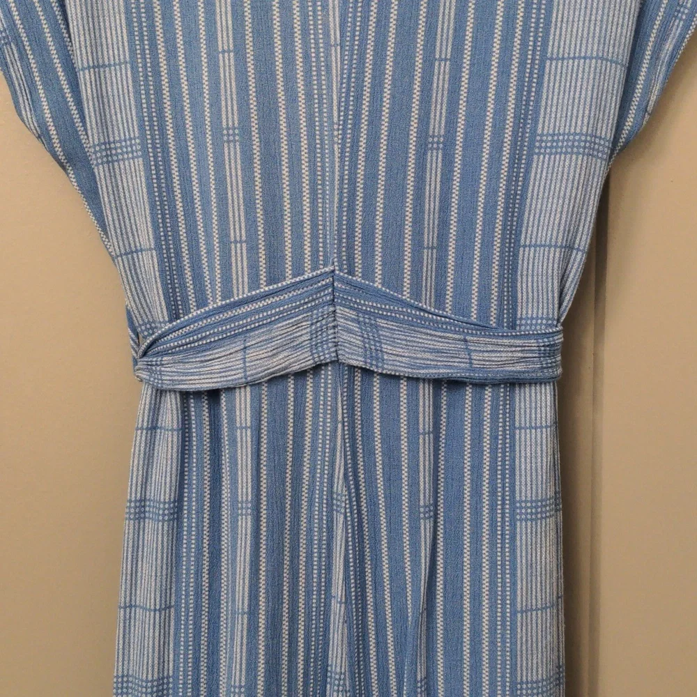 Lush Blue & White Striped Dress - Picture 10 of 13